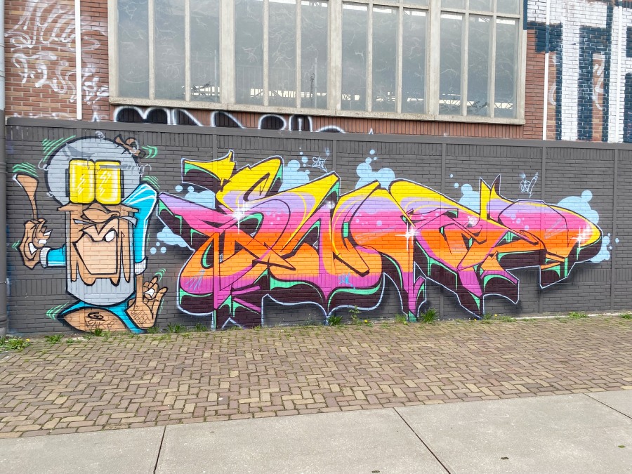 swaze, ndsm, graffiti, amsterdam